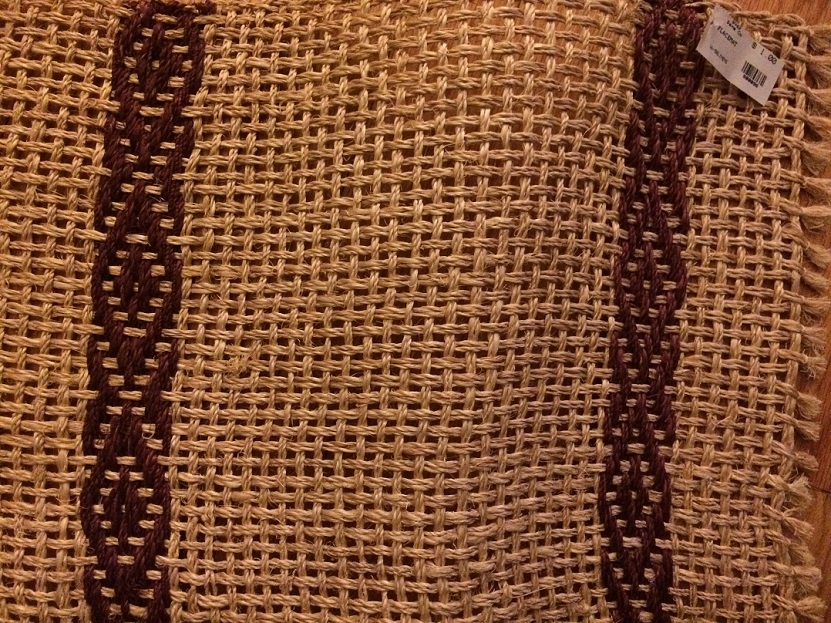 Old place mat. Photo by Holly Tierney-Bedord. All rights reserved.