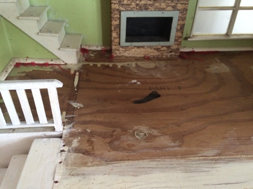 Baseboard trim. Photo by Holly Tierney-Bedord. All rights reserved.