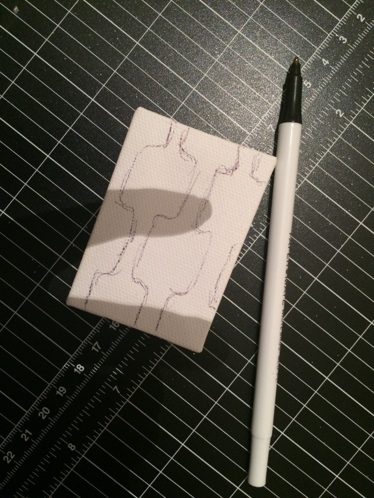 Tiny canvas. Photo by Holly Tierney-Bedord. All rights reserved.