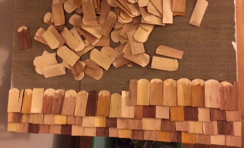 A little more progress on the roof...