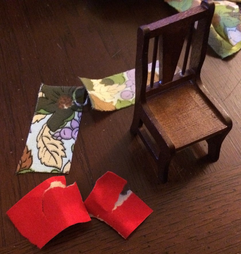 What the heck! You mean the original fabric was actually paper???