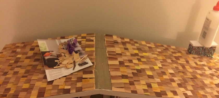 Almost done! Photos by Holly Tierney-Bedord. All rights reserved.